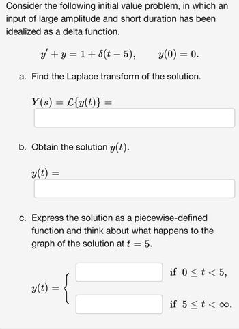 Answered: Consider The Following Initial Value… | Bartleby