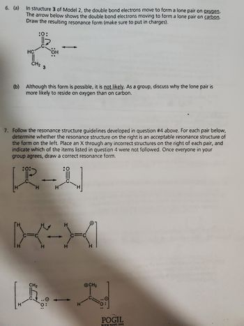 Answered: 6. (a) In Structure 3 Of Model 2, The… 