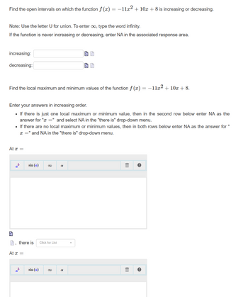 Answered Find the open intervals on which the bartleby