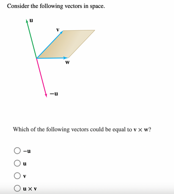 Answered: Consider The Following Vectors In… 