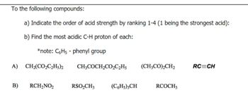 Answered: To the following compounds: a) Indicate… | bartleby