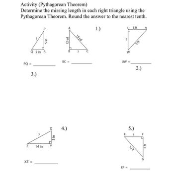 What is a Right-angled Triangle? - Answered - Right Triangle Activities