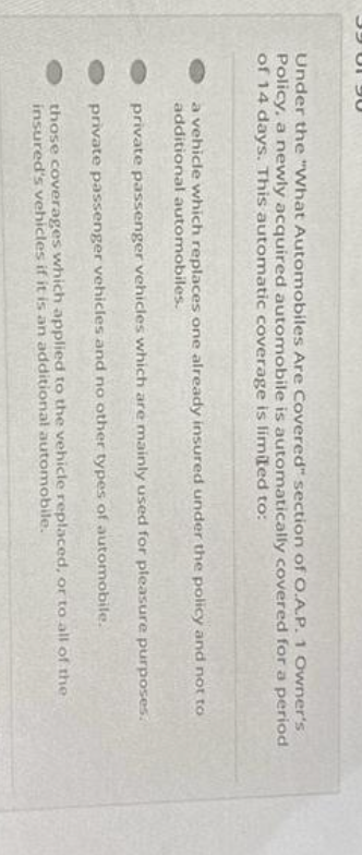 Answered: Under The "What Automobiles Are… | Bartleby