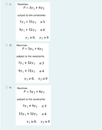 Answered: Write the dual problem of the following…