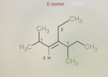 н с
E-Isomer
CH3 2
1
2 Н
CH3
CH3
CH3