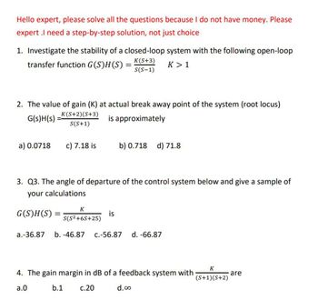 Answered 1. Investigate the stability of a bartleby