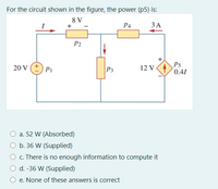 Answered: For The Circuit Shown In The Figure,… | Bartleby