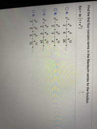 f(x) = In (1+x³)
