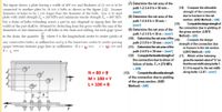 (7) Determine the net area of the
path 1-2-3-4 if b = 30 mm -
(mm²)
(8) Determine the net area of the
path 1-2-4 if b = 30 mm –
(mm?)
(9) Determine the net area of the
path 1-2-3 if b = 30 m - (mm?)
(10) Determine the net area of the
path 2-3 if b = 30 mm - (mm²)
(11) Determine the net area of the
path 2-4 if b = 30 mm - (mm²)
(12) Compute the tensilestrength of (17) Which of the following
The figure shows a plate having a width of 400 mm and thickness of
connected to another plate by 34 mm o bolts as shown in the figure 2.22. Assume
diameter of holes to be 2 mm larger than the diameter of the bolts. Use A 36 steel
plate with yield strength F, = 248 MPa and minimum tensile strength F, = 400 MPa.
mm is to be
(14) Compute the allowable
strength of the connection
due to fracture in the net
section. (ASD Method) – (kN)
(15)
For a chain of holes extending across a part in any diagonal or zigzag line, the net
width of the part shall be obtained by deducting from the gross width the sum of the
diameters or slot dimensions of all holes in the chain and adding, for each gage space
Compute the design strength of
the connection due to yielding of
the gross section. (LRFD
Method) – (kN)
(16)
in the chain, the quantity , where S is the longitudinal center to center (pitch) of
Compute the design
strength of the connection due
to fracture in the net section.
any consecutive holes, in millimeters and g is the transverse center to center spacing
(gage) between fastener gage lines in millimeters. If a
L mm.
mm,
c = M mm and
d =
(LRFD Method) – (kN)
the connection due to shear of
failure of bolts. Fy = 270 MPa
gives the nearest value of "b" so
that the net width along bolts 1-
2-3-4 is equal to the net width
along bolts 1-2-4?- (mm²)
- (kN)
(13)
N = 80 + B
M = 100 + Y
Computethe allowable strength
of the connection due to yielding
of the gross section. (ASD
Method) – (kN)
L= 100 + B
la
b
P
NE ---
