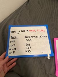 Answered: Chu,+2hf Chcifz + 2hca 3 Bond Bond… 