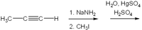 H20, HgSO,
H2SO4
1. NaNH2
EC-H
2. CH31
