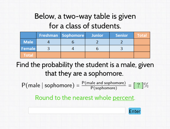 Answered Below a two way table is given for a bartleby