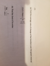 Answered: Calculus Question | Bartleby