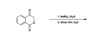 1. NaBD4, Et₂O
2. dilute HCI, H₂O