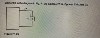 Answered: Element B In The Diagram In Fig. P1.25… | Bartleby