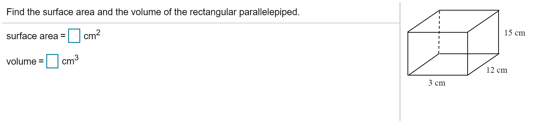 Answered: Find the surface area and the volume of… | bartleby