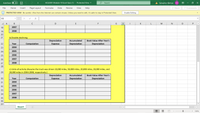 AutoSave
Off
ACG2001 Module 10 Excel Quiz (1)
Protected View
p Search
Sebastian Beltran
SB
File
Home
Insert
Page Layout
Formulas
Data
Review
View
Help
2 Share
Comments
PROTECTED VIEW Be careful-files from the Internet can contain viruses. Unless you need to edit, it's safer to stay in Protected View.
Enable Editing
H9
fx
A
В
C
D
E
F
G
H
K
M
P
18
20X7
19
20X8
20
21
b) Double-declining
Depreciation
Accumulated
Book Value After Year's
22
Year
Computation
Expense
Depreciation
Depreciation
23
20X4
24
20X5
25
20X6
26
20X7
27
20X8
28
c) Units-of-activity (Assume the truck was driven 10,000 miles, 50,000 miles, 20,000 miles, 20,000 miles, and
29
30,000 miles in 20X4-20X8, respectively.)
Depreciation
Accumulated
Book Value After Year's
30
Year
Computation
Expense
Depreciation
Depreciation
31
20X4
32
20X5
33
20X6
34
20X7
35
20X8
36
37
Sheet1
囲
100%
>
