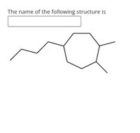 The name of the following structure is
