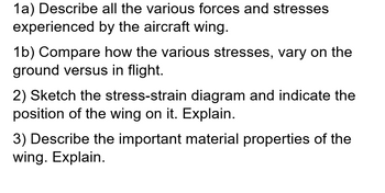 Answered: 1a) Describe Experienced All The… | Bartleby