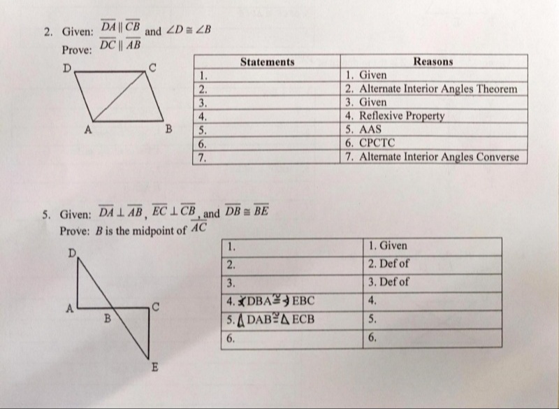 Proof: Alternate Interior Angles Converse 