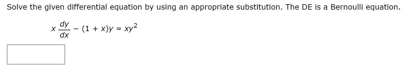 Answered Solve The Given Differential Equation… Bartleby