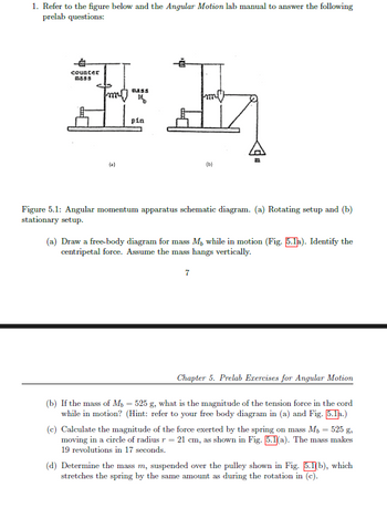 Answered: 1. Refer To The Figure Below And The… | Bartleby