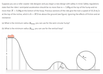 Answered: Suppose you are a roller coaster ride… | bartleby
