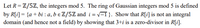 Let R = Z/5Z, the integers mod 5. The ring of Gaussian integers mod 5 is defined
by R[i] = {a + bi : a, b e Z/5Z and i = v=1 }. Show that R[i] is not an integral
domain (and hence not a field) by showing that 3+i is a zero-divisor in R[i].
