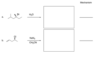 Answered: Br H₂O NaN3 CH3CN Mechanism | bartleby