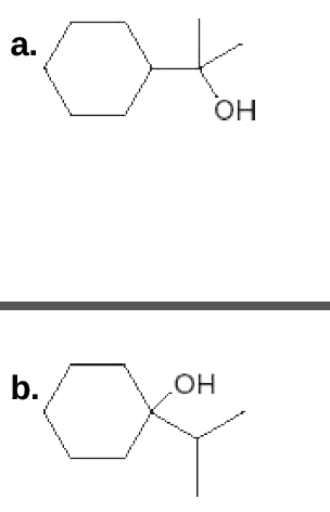 Answered: A. он B. OH | Bartleby