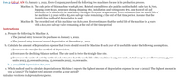 P10.3 (LO 2), AN On January 1, 2022, Evers Company purchased the following two machines for use in its production process.
Machine A: The cash price of this machine was $48,000. Related expenditures also paid in cash included: sales tax $1,700,
shipping costs $150, insurance during shipping $80, installation and testing costs $70, and $10o of oil and
lubricants to be used with the machinery during its first year of operations. Evers estimates that the useful life of
the machine is 5 years with a $5,000 salvage value remaining at the end of that time period. Assume that the
straight-line method of depreciation is used.
Machine B: The recorded cost of this machine was $180,000o. Evers estimates that the useful life of the machine is 4 years
with a $10,000 salvage value remaining at the end of that time period.
Instructions
a. Prepare the following for Machine A.
1. The journal entry to record its purchase on January 1, 2022.
2. The journal entry to record annual depreciation at December 31, 2022.
b. Calculate the amount of depreciation expense that Evers should record for Machine B each year of its useful life under the following assumptions.
1. Evers uses the straight-line method of depreciation.
2. Evers uses the declining-balance method. The rate used is twice the straight-line rate.
3. Evers uses the units-of-activity method and estimates that the useful life of the machine is 125,000 units. Actual usage is as follows: 2022, 45,000
units; 2023, 35,000 units; 2024, 25,000 units; 2025, 20,000 units.
b. 2. 2022 DDB depreciation $90,000
c. Which method used to calculate depreciation on Machine B reports the highest amount of depreciation expense in year 1 (2022)? The highest an
year 4 (2025)? The highest total amount over the 4-year period?
ount in
Calculate revisions to depreciation expense.
