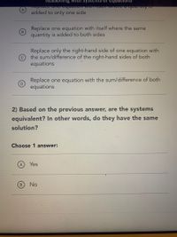 Answered: Answer Two Questions About Systems A… | Bartleby