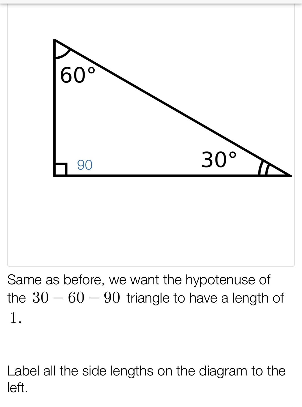 Answered 60 30 90 Same As Before We Want The Bartleby