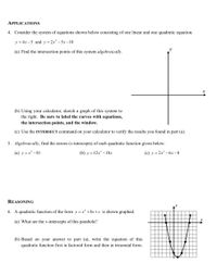 Answered: APPLICATIONS 4. Consider the system of… | bartleby