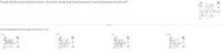 The graphs of the first and second derivatives of a function y = f(x) are shown to the right. Sketch the approximate graph of f, given that the graph passes through the point P.
y =f x)
P
Which of the following is the correct graph of the function y = f(x)?
OA.
OB.
OC.
OD.
Ay
1.5-
1.5+
