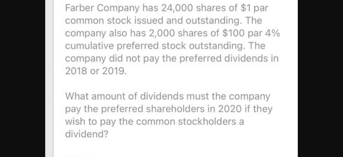 cumulative preferred stockholders have the right to receive