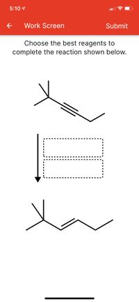 Answered: Choose the best reagents to complete… | bartleby