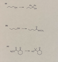 (a)
Ph, Ph
HO
HO
(b)
HCH3
(c)
HCO
но
