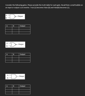 Answered: A B A D B AD B Output Output Output | Bartleby