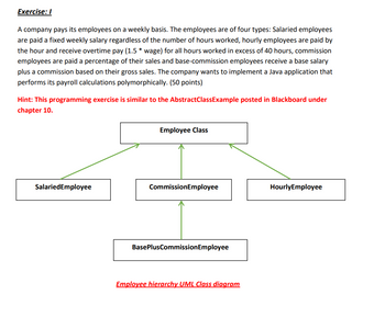 Answered: Exercise: I A Company Pays Its… | Bartleby