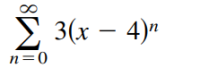 2 3(x – 4)"
n=0
