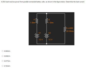 Answered: 4 200 load receives power from… | bartleby