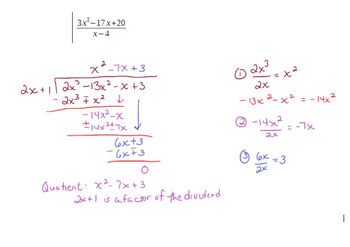 Answered: Use the long division algorithm to… | bartleby