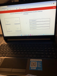 aYouTube
Maps
My Library Bryte
Question 6 of 12
Choose the molecule that is NOTA constitutional isomer to the other compounds
in this group.
A) Compound 1
Compound 1
Compound 2
B) Compound 2
C) Compound 3
D) Compound 4
Compound 3
Compound 4
