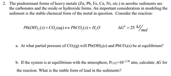 Answered: 2. The predominant forms of heavy… | bartleby