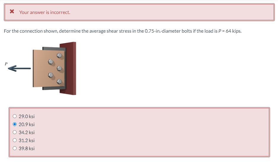 Answered: A bracket, made of steel (oy=220 N/mm2)…