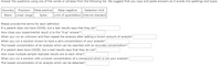 Answer the questions using one of the words or phrases from the following list. We suggest that you copy and paste answers as it avoids mis-spellings and typos.
Accuracy
Precision
False positive
False negative
Detection limit
Blank
Linear range
Spike
Limit of quantitation Internal standard
Please provide the terms for each definition
If a patient does not have COVID, but a test results says that they do?
How close your experimental result is to the "true" answer?
When you run an unknown and then repeat the analysis after adding a known amount of analyte?
When you run a solution known to have a zero concentration of your analyte?
The lowest concentration of an analyte which can be reported with an accurate concentration?
If a patient does have COVID, but a test results says that they do not?
How close multiple sample replicate results are to each other?
When you run a solution with a known concentration of a compound which is not your analyte?
The lowest concentration of an analyte which can be detected?
