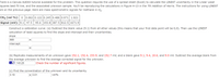 There is a Canvas AUDIO tutorial available for this problem. This question requires the use of a spread sheet (Excel) to calculate the LINEST uncertainty in the Linear Least
Squares best fit line, and the associated unknown sample. You'll be reproducing the calculations in Figure 4-13 in the 7th Addition of Harris. The instructions for using LINEST
are on the previous page. Here are mass spectrometric signals for methane in H2.
CH4 (vol %): 0
0.062 0.122 0.245 0.486 0.971
1.921
Signal (mV): 9.1 47.5
95.6 193.8 387.5 812.5 1671.9
Construct a calibration curve: (a) Subtract the blank value (9.1) from all other values (this means that your first data point will be 0,0). Then use the LINEST
calculation of least squares to find the slope and intercept and their uncertainties.
slope
869
intercept
(b) Replicate measurements of an unknown gave 152.1, 152.4, 153.9, and 152.7 mV, and a blank gave 9.1, 9.4, 10.6, and 9.0 mV. Subtract the average blank from
the average unknown to find the average corrected signal for the unknown.
4.0 143.25
Check the number of significant figures.
(c) Find the concentration of the unknown and its uncertainty.
0.19
+ 0.01
vol%
