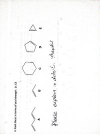 6. Rank these in terms of acid strength. 14.53
sto
fun etni a
B.
Please
explain in detail, thauks
(4)
(a)
