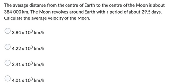 Answered: The average distance from the centre of… | bartleby